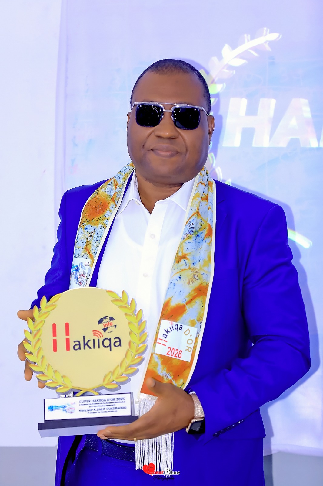 Distinction, HAKIIQA D&rsquo;OR  2025  L&rsquo;ADES-NORD CI et le président Salif OUEDRAOGO distingués pour pour leur engagement au service de la communauté Burkinabè